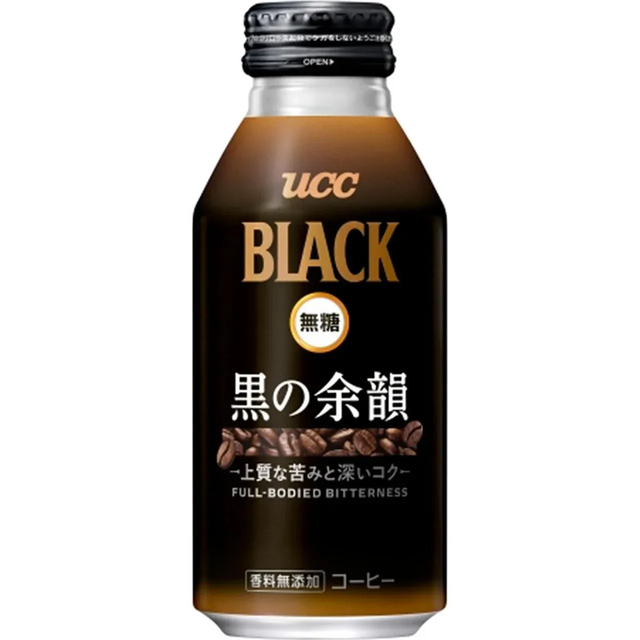 UCC Ueshima Coffee Black Unsweetened Kokuno Yoin Canned Coffee 375g