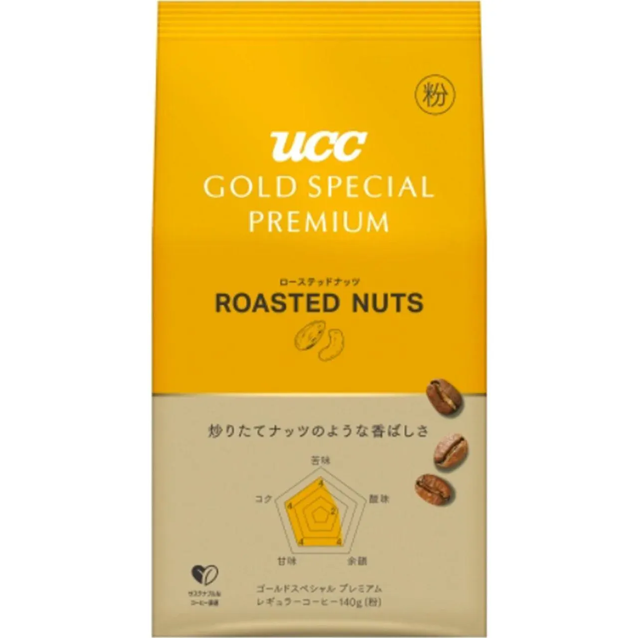 UCC Ueshima Coffee Gold Special Premium Roasted Nuts Ground Coffee 140g