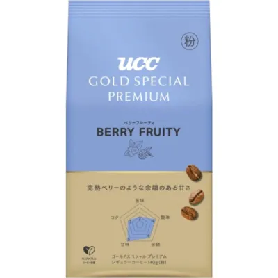 UCC Ueshima Coffee Gold Special Premium Berry Fruity Ground Coffee 140g