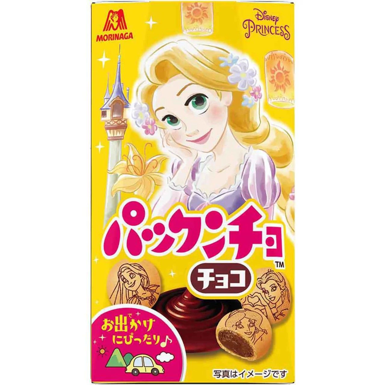 Morinaga Pakkuncho Chocolate Biscuit 43g