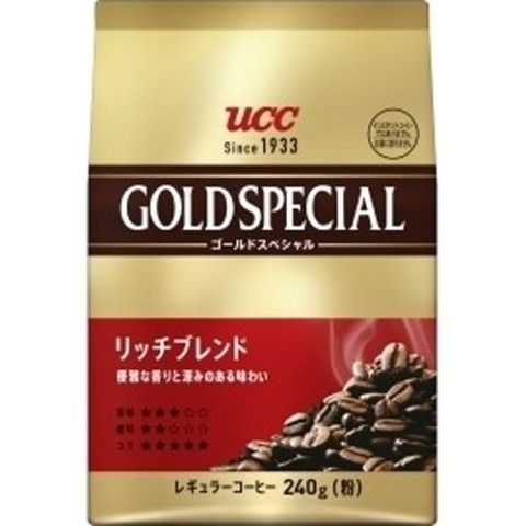 UCC Gold Special Rich Ground Coffee 240g