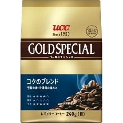 UCC Gold Special Rich Blend Ground Coffee 240g