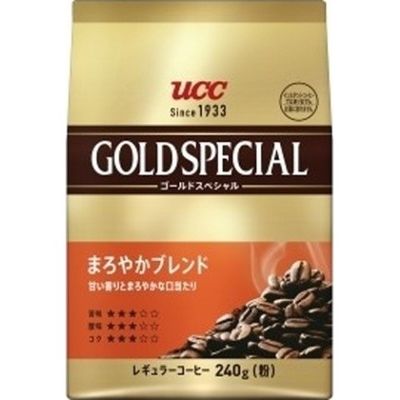 UCC Gold Special Maroyaka Mild Blend Ground Coffee 240g