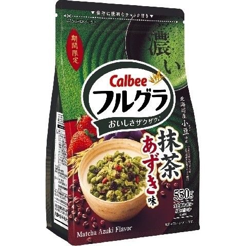 Calbee Frugra Matcha Azuki Flavor Granola 550g