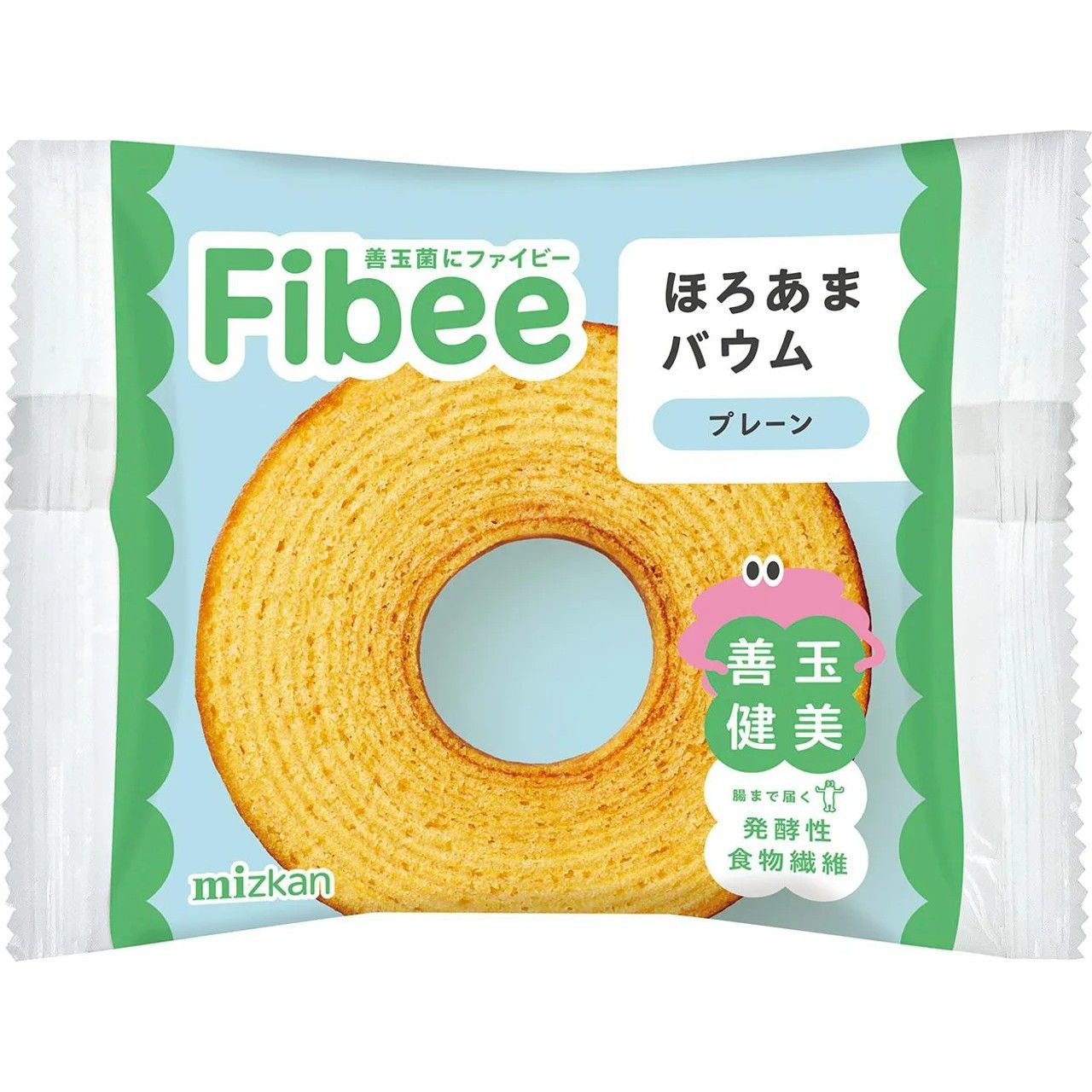 Mizkan Fibee Horo-Ama Baumkuchen Plain 1 Piece