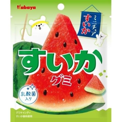 Kabaya Watermelon Gummy Candy 50g