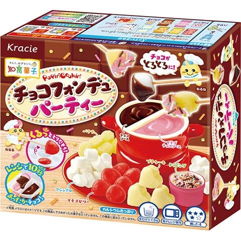Kracie Popin’ Cookin’ Chocolate Fondue Party DIY Candy Kit 31g -SALE