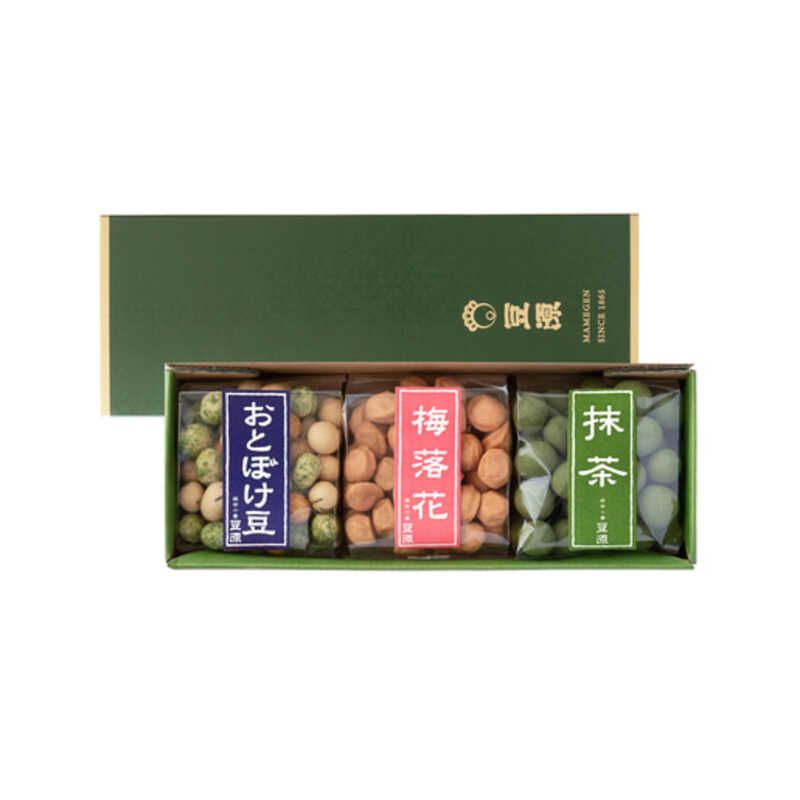 Mamegen Fumiichiryu Assorted Bean Snack Gift Box, Qty: 3pcs