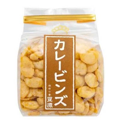 Mamegen Curry Beans – Spicy Fava Bean Snack