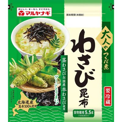 Maruyanagi Adult Tsukudani Wasabi Kombu 80g