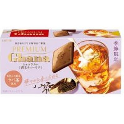 Lotte Premium Ghana Chocolat Tea Latte 64g