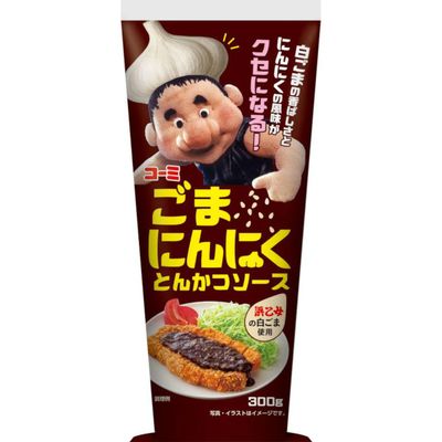 Komi Sesame Garlic Tonkatsu Sauce 300g Komi Sesame Garlic Tonkatsu Sauce 300g