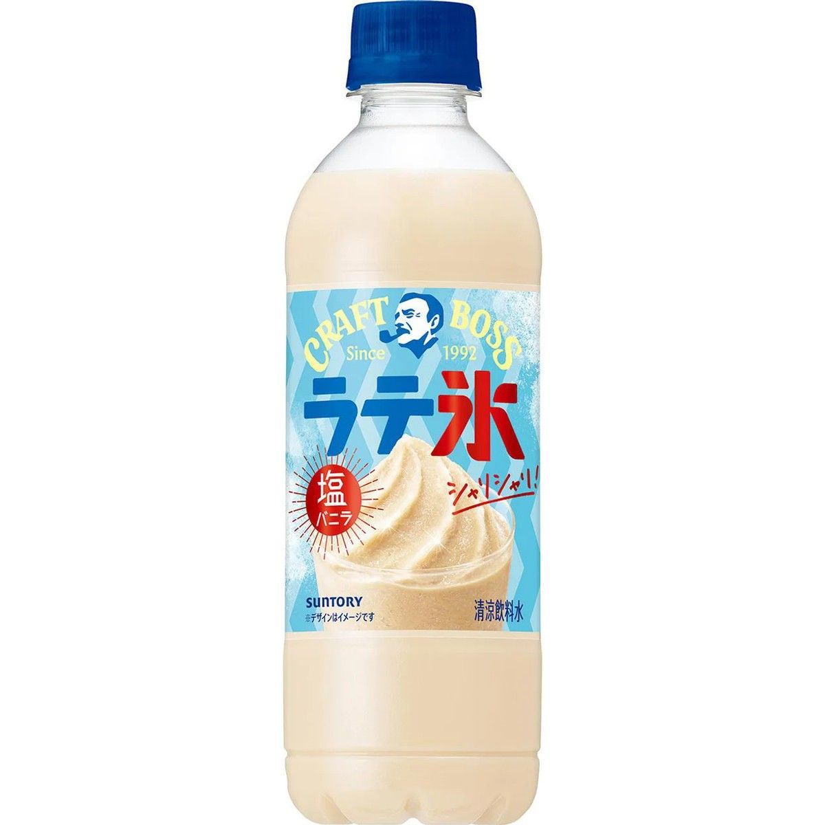 Suntory Craft Boss Sharishan Latte Ice Salted Vanilla 440ml
