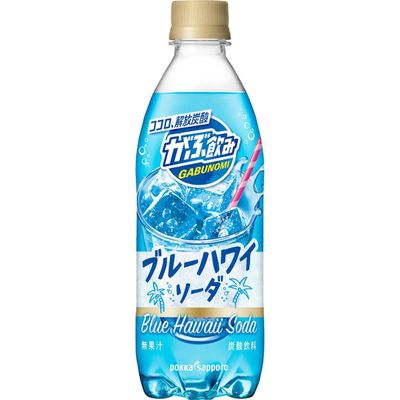 Pokka Sapporo Gabu Nomi Blue Hawaii Soda 500ml Pokka Sapporo Gabu Nomi Blue Hawaii Soda 500ml
