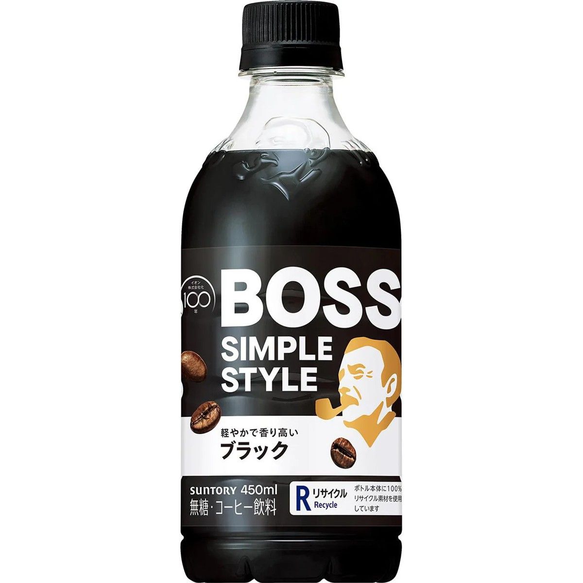 Suntory Boss Simple Style Black 450ml