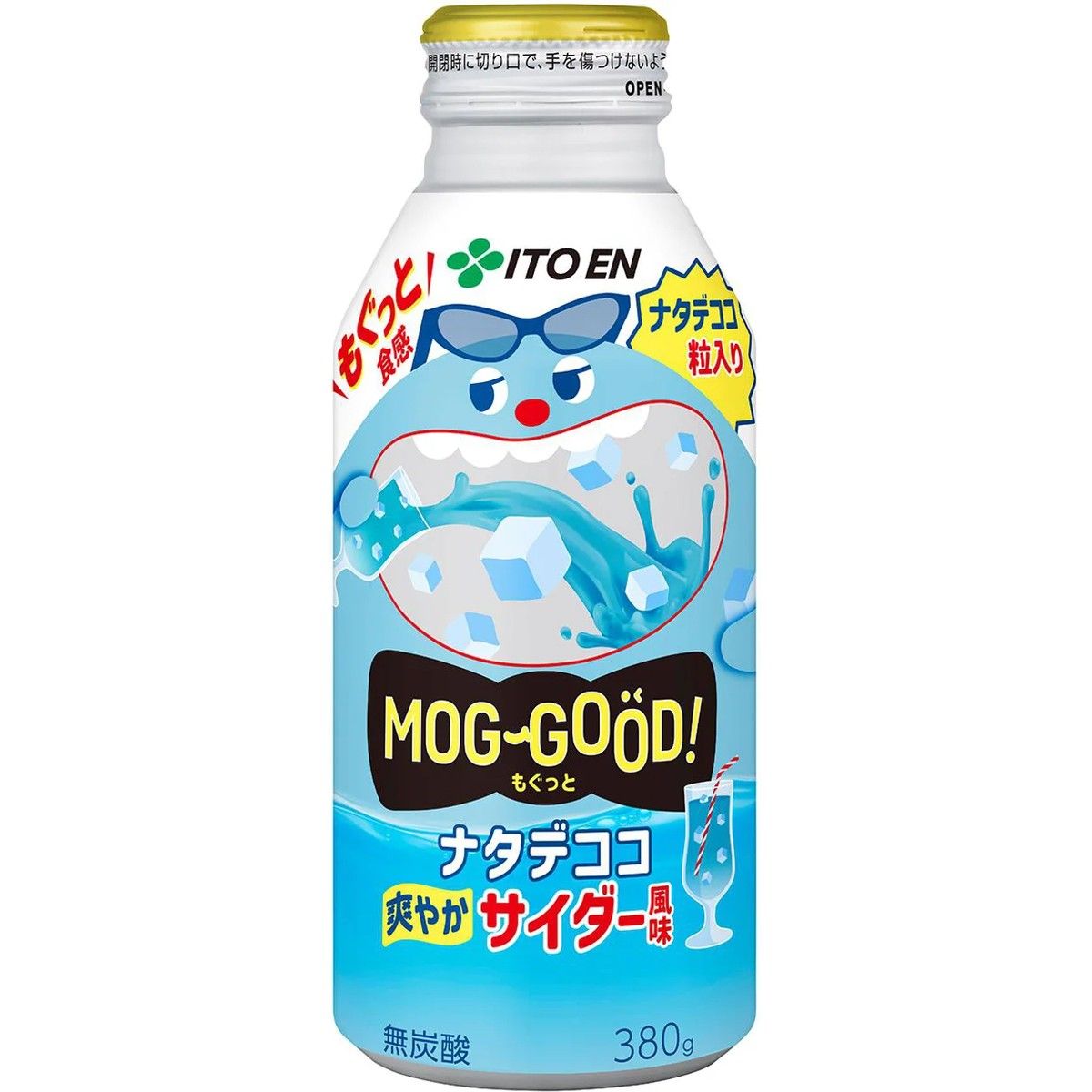 Ito En Mogu-tto Nata de Coco Cider Flavor 380g