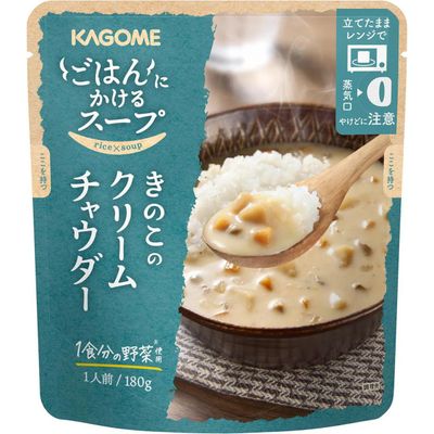 Kagome Rice Topping Soup - Mushroom Cream Chowder