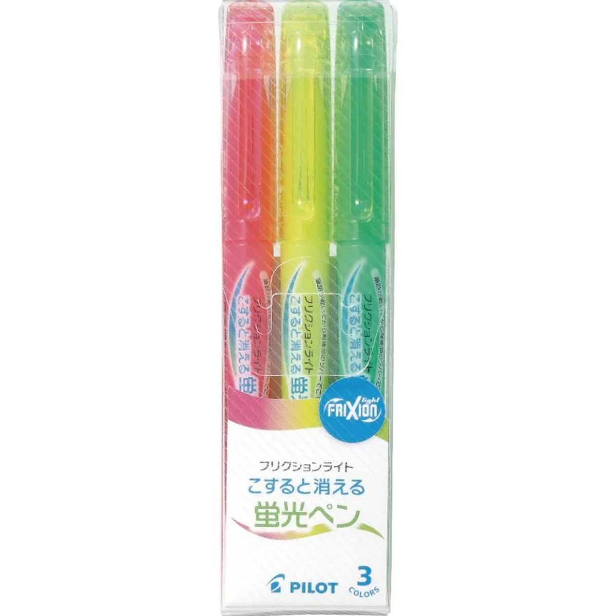 Pilot Frixion Light Highlighter 3-Color Set