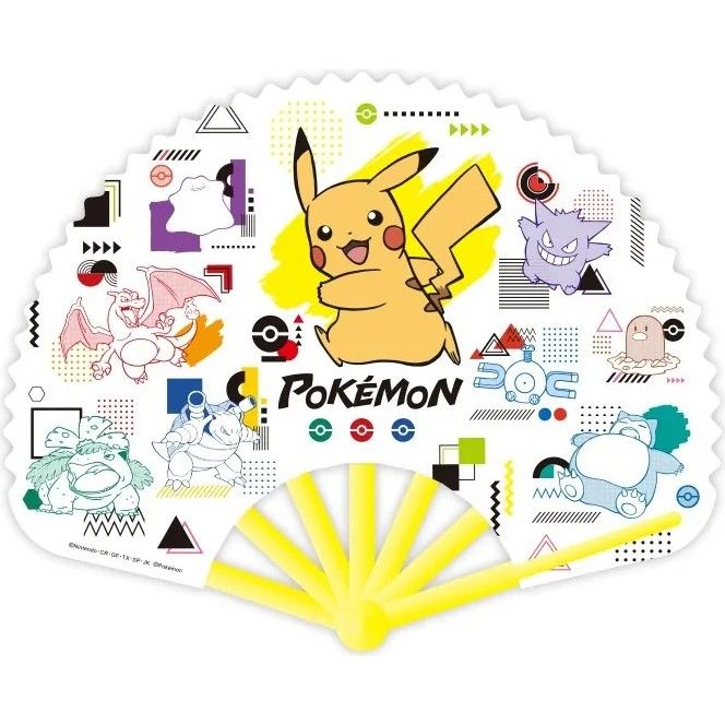 Character Plastic Fan 2026 Pokémon Package OP Bag