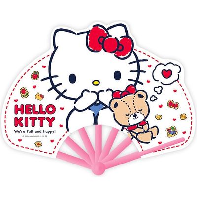 Character Plastic Fan 2026 Hello Kitty