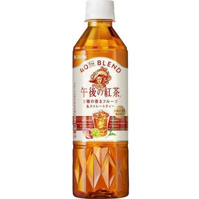 Kirin Gogo no Kocha 40th Blend 3 Fruits &amp; Straight Tea 500ml