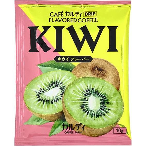 KALDI Cafe KALDI Drip Coffee Kiwi Flavor 1 Pack 10g
