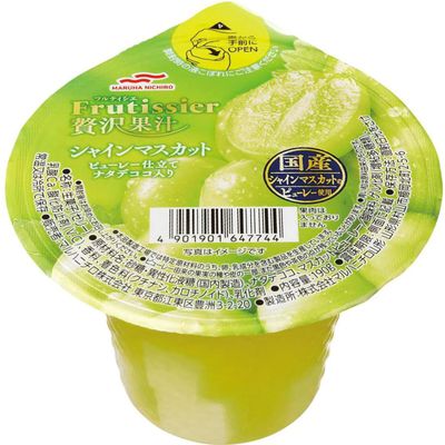 Umios Frutier Premium Shine Muscat Puree Jelly with Nata de Coco 190g