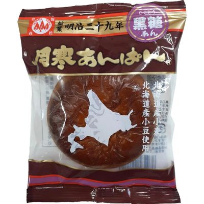 Honma Tsukisamu Anpan Brown Sugar Red Bean 1 Piece