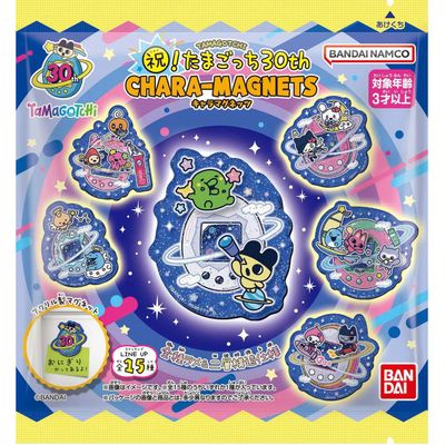 Bandai Tamagotchi 30th Anniversary Character Magnets 1 Pack
