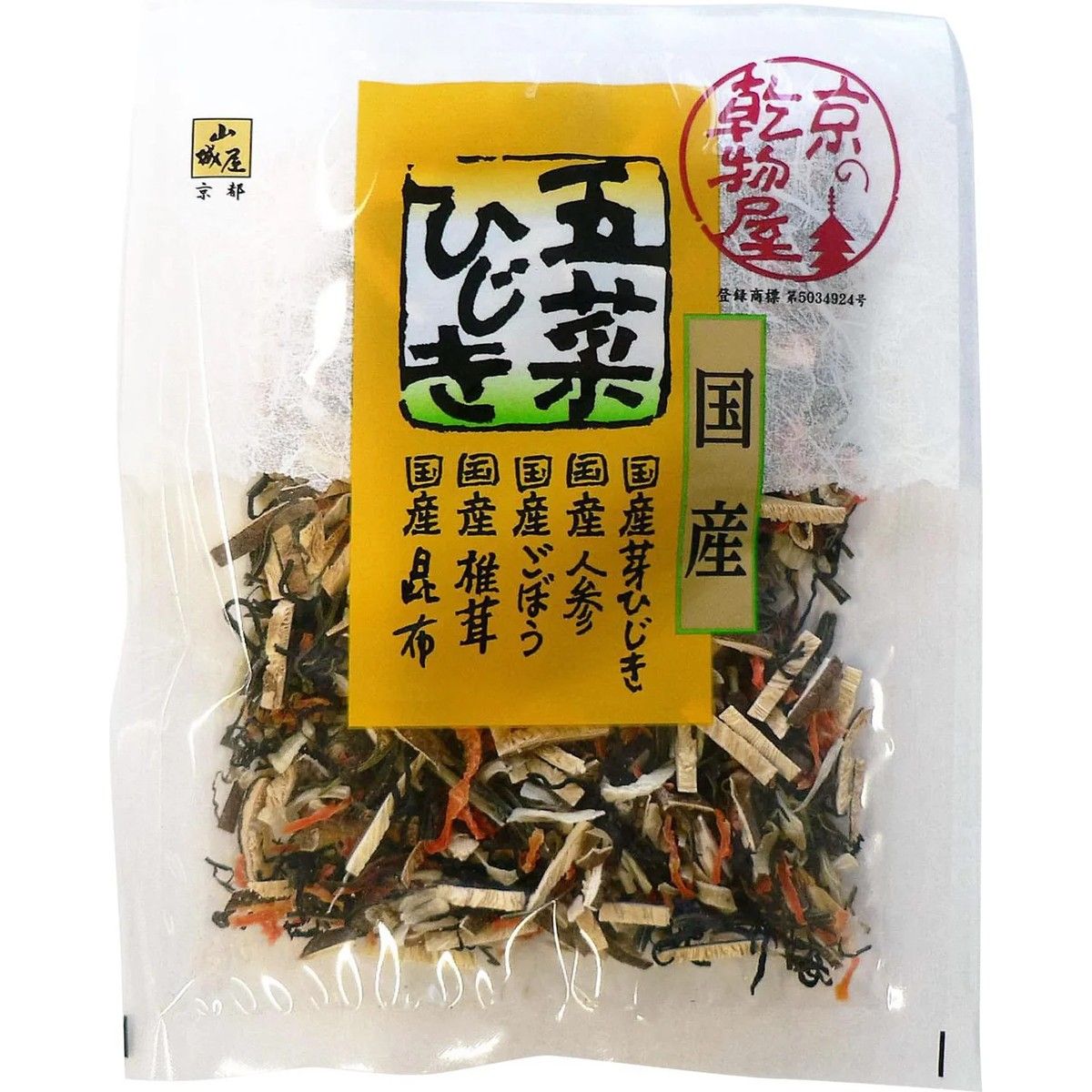 Yamashiroya Domestic Five-Vegetable Hijiki 30g