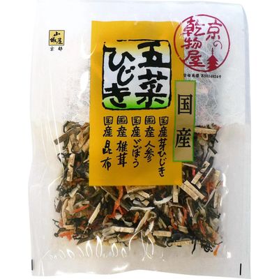 Yamashiroya Domestic Five-Vegetable Hijiki 30g