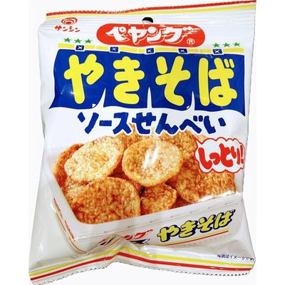 Sanshin Peyang Yakisoba Moist Sauce Senbei 35g