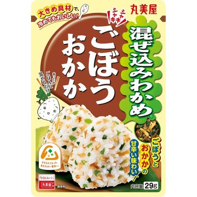 Marumiya Mazekomi Wakame Burdock &amp; Okaka Furikake 29g -SALE