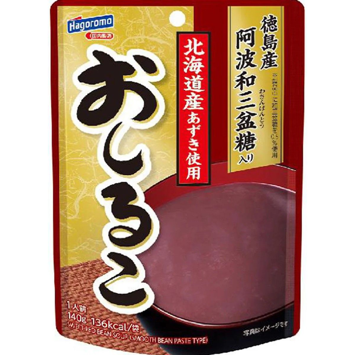 Hagoromo Foods Smooth Oshiruko Sweet Red Bean Soup 140g -SALE