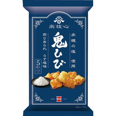 Iwatsuka  Seika Oni Hibi Lightly Salted Arare Rice Crackers 116g -SALE