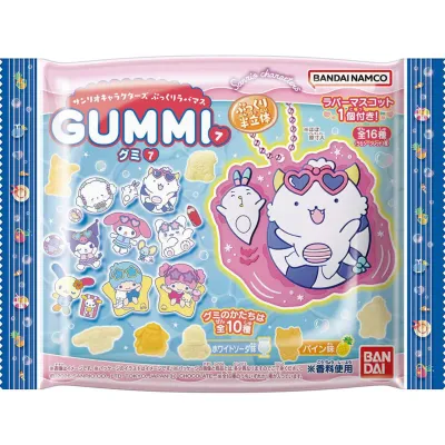 Bandai Sanrio Characters Pukkuri Rubber Mascot Gummy Vol.7 26g