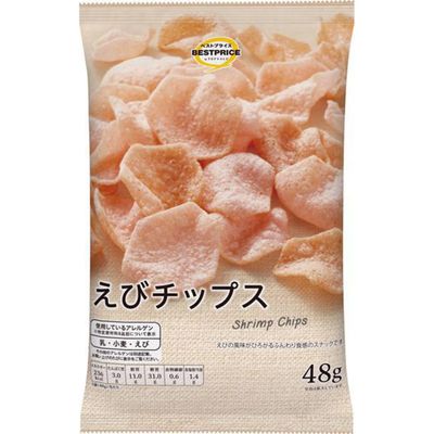 Top Value Best Price Shrimp Chips 48g