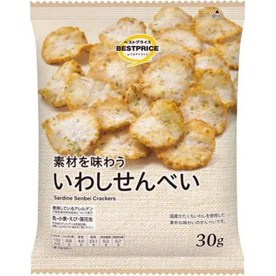 Top Value Best Price Sardine Senbei 30g Top Value Best Price Sardine Senbei 30g