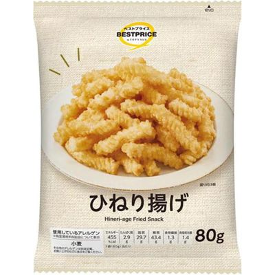 Top Value Best Price Hineri Age Twisted Fried Snack 80g
