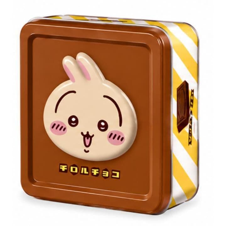 Tirol Choco Chiikawa Collaboration Tin Can 15 Pieces (8 Strawberry