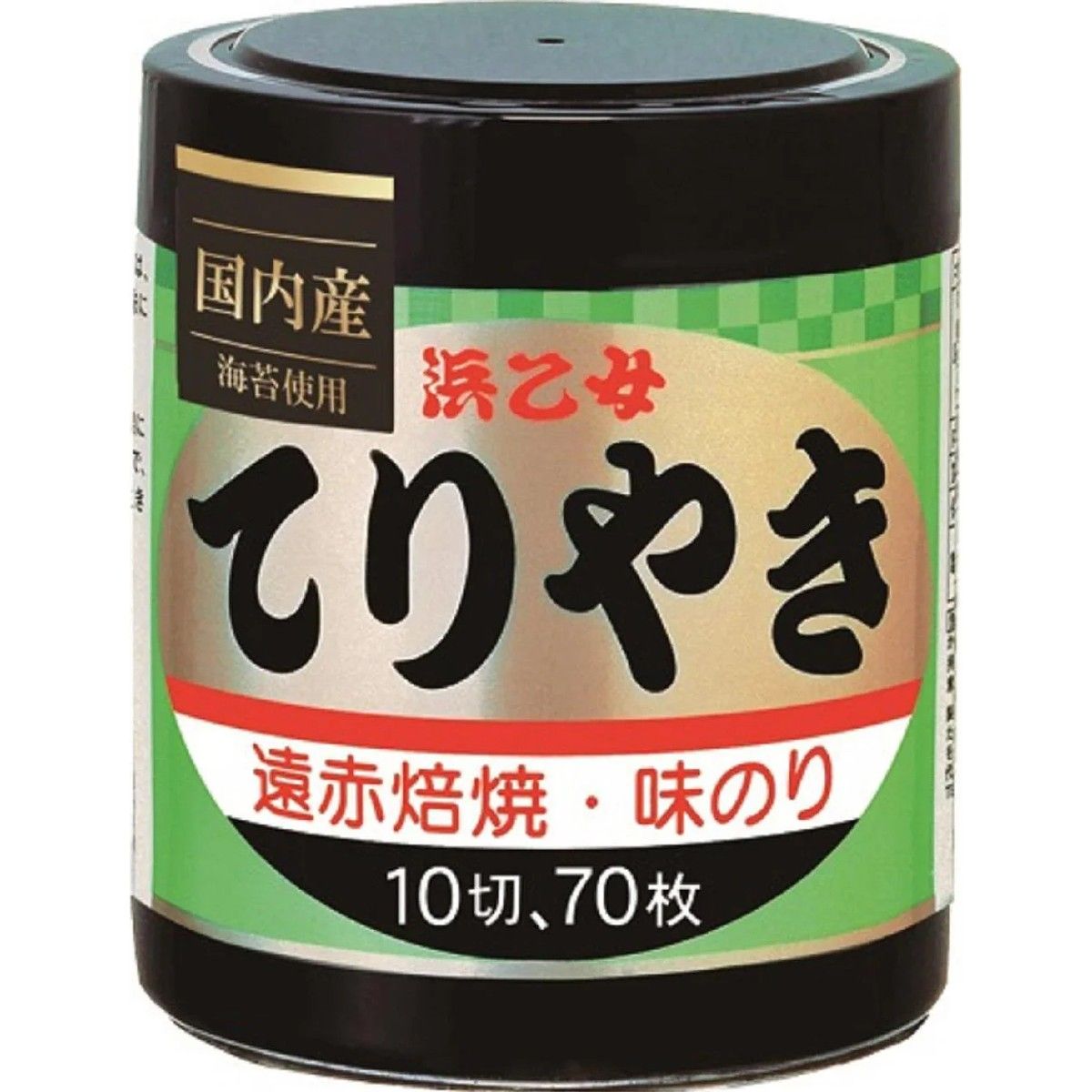 Hamaotonome Far-Infrared Roasted Seasoned Nori Teriyaki Tabletop 70 Sheets