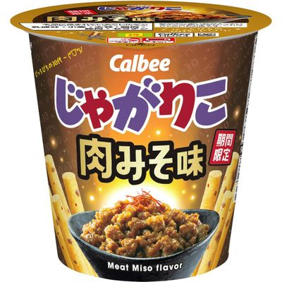 Calbee Jagariko Meat Miso Flavor 52g