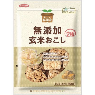 North Colors Pure Domestic Brown Rice Okoshi 90g North Colors Pure Domestic Brown Rice Okoshi 90g