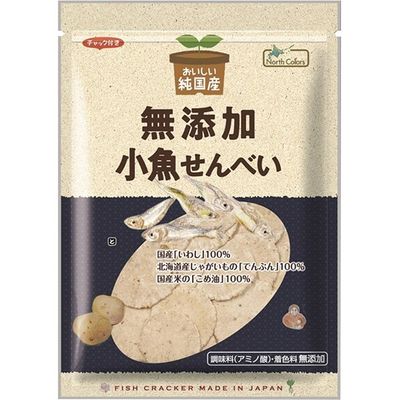 North Colors Pure Domestic Small Fish Senbei 65g