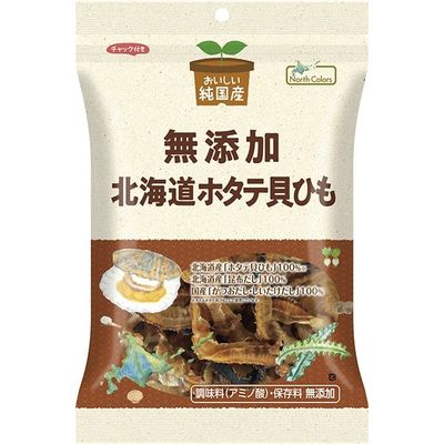 North Colors Hokkaido Scallop Mantle Strips 45g North Colors Hokkaido Scallop Mantle Strips 45g