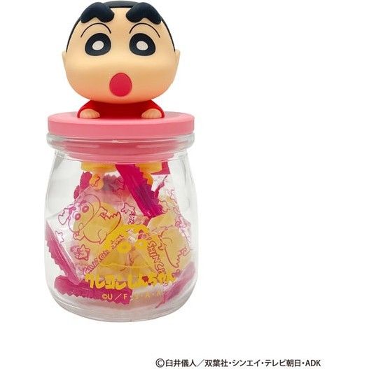 Toman Toys Crayon Shin-chan Candy Bottle Shinnosuke 6 Candies