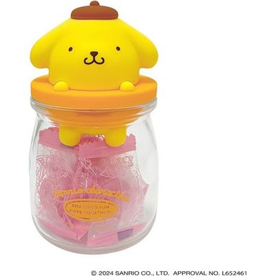 Toman Toys Sanrio Characters Pompompurin Candy Bottle 6 Pieces Toman Toys Sanrio Characters Pompompurin Candy Bottle 6 Pieces