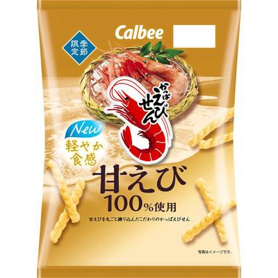 Calbee Kappa Ebisen Sweet Shrimp Crackers 50g