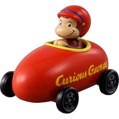 Takara Tomy Dream Tomica No.157 Curious George Miniature Car