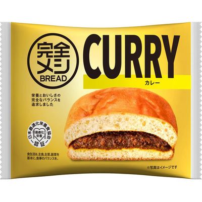 Nissin Kanzen Meshi Bread Curry Filled Bun 1pc Nissin Kanzen Meshi Bread Curry Filled Bun 1pc